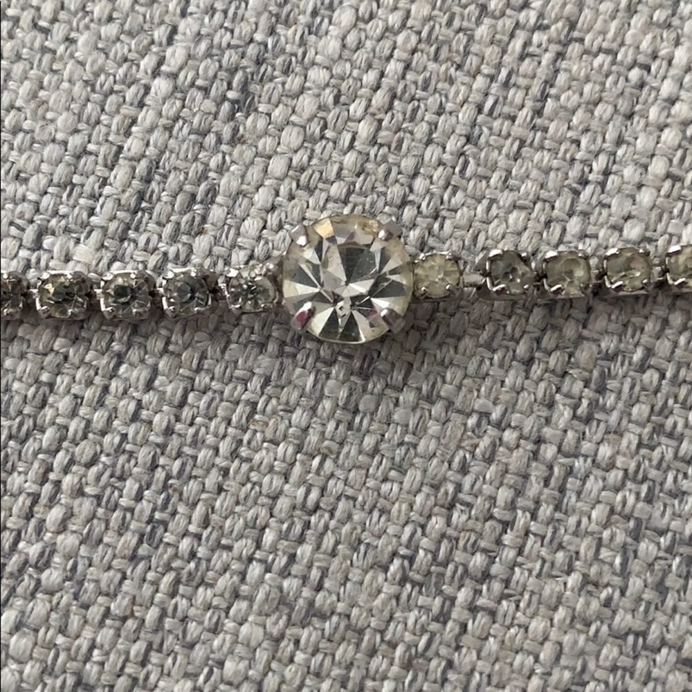 Vintage crystal bracelet